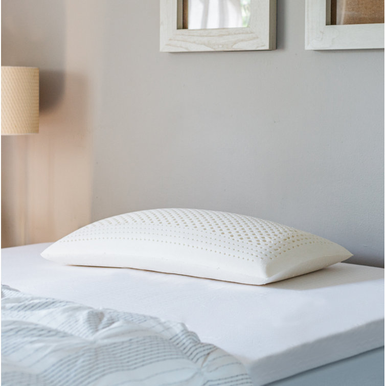 PureTreeⓇ Natural Dunlop Latex Medium Support Pillow Wayfair